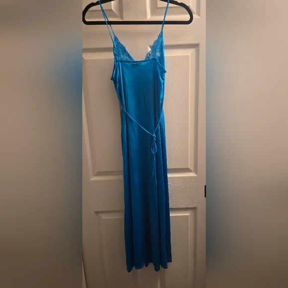 Vintage Gilead dress lingerie and robe, blue. Size xs-s - Picture 9 of 14